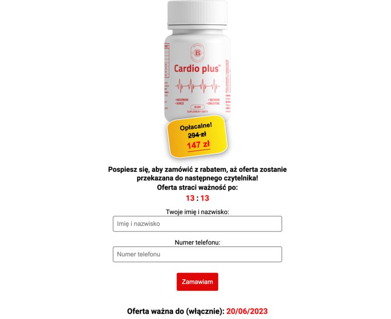 Jak poprawić swoje zdrowie serca z Vita Cardio Plus?